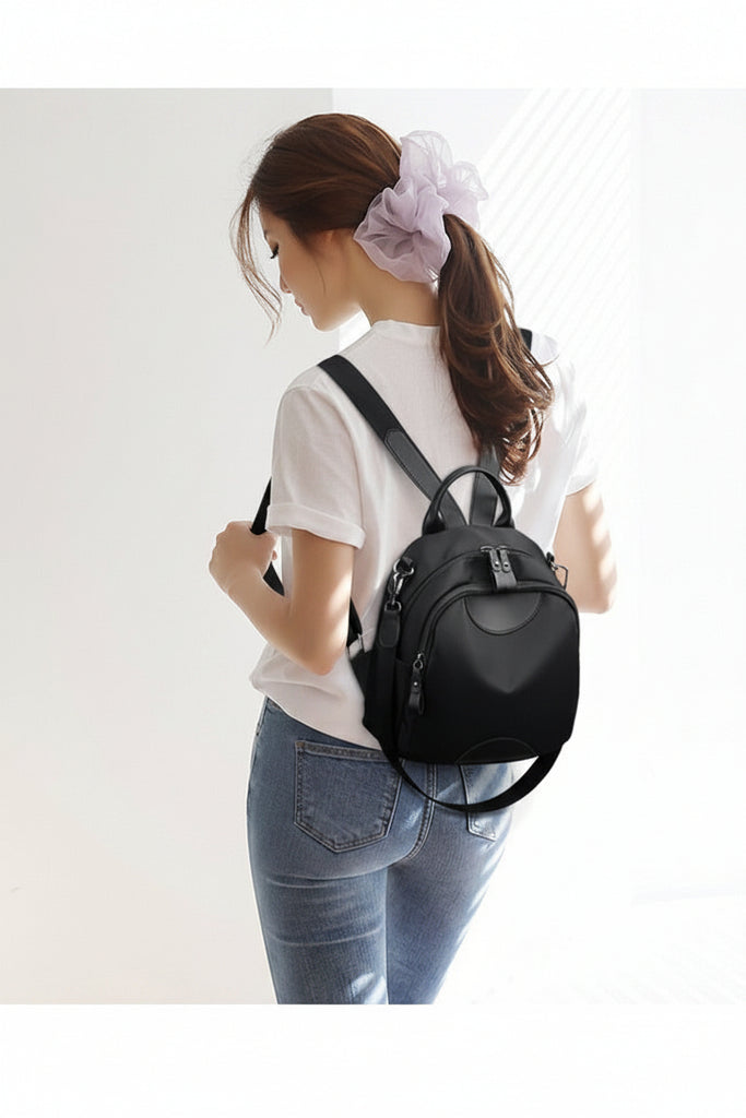 Large Capacity Travel Women's Casual Oxford Cloth Backpack