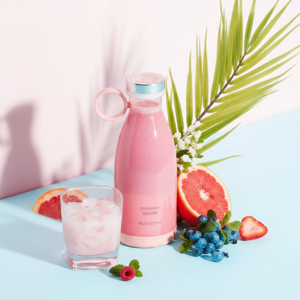 350ML Electric Juicer Blender Mixer USB Rechargeable Machine Household Portable Blender Maker Cup Kitchen Tool Kit