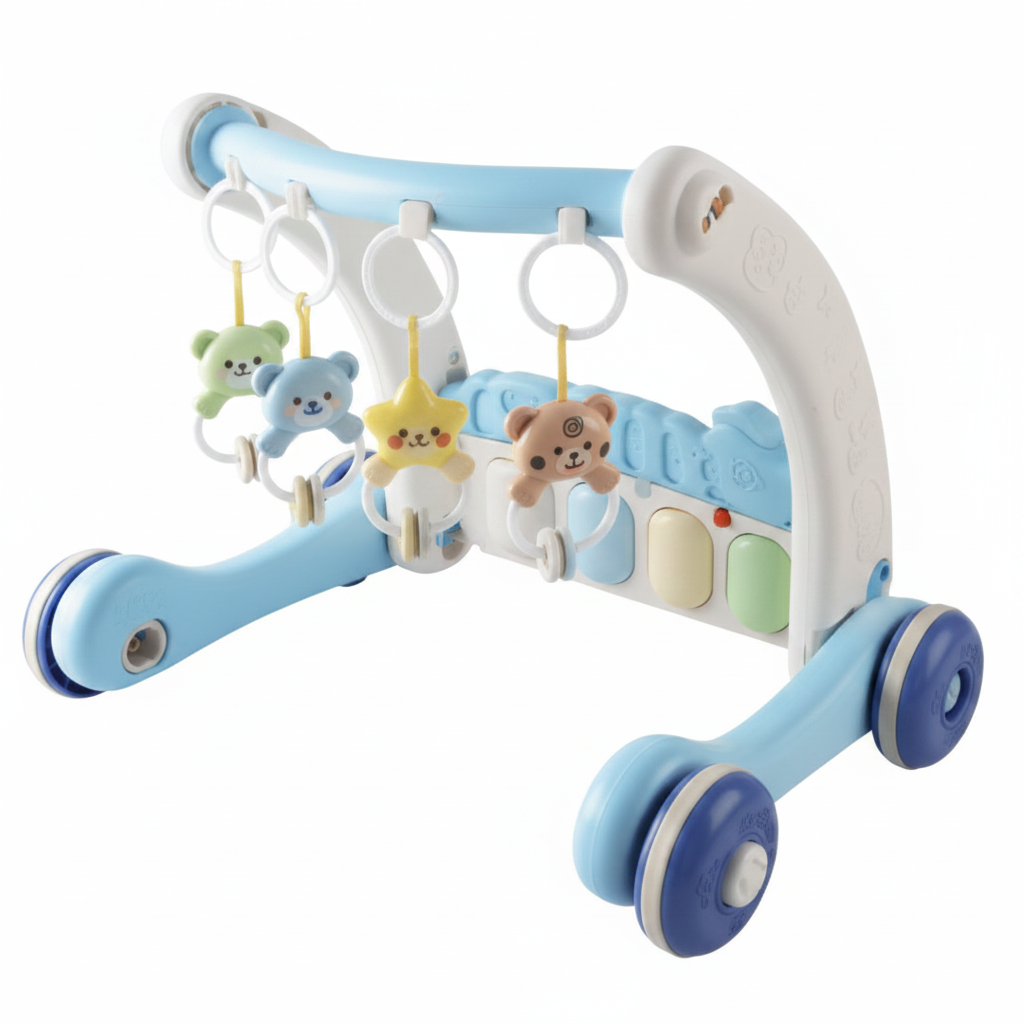 Kids Game 2-in-1 Baby Gym With Walker © Ⓢ