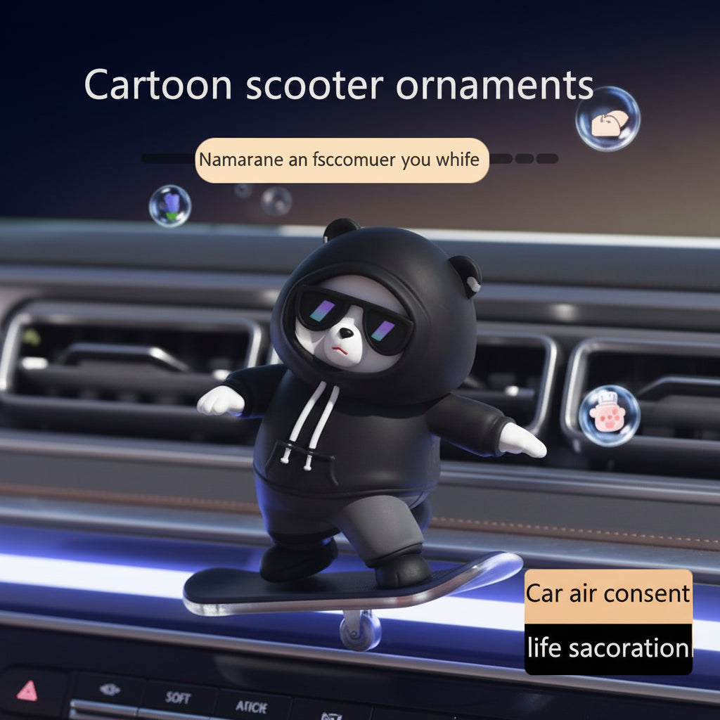Mobile Bear Car Decoration Car Cartoon