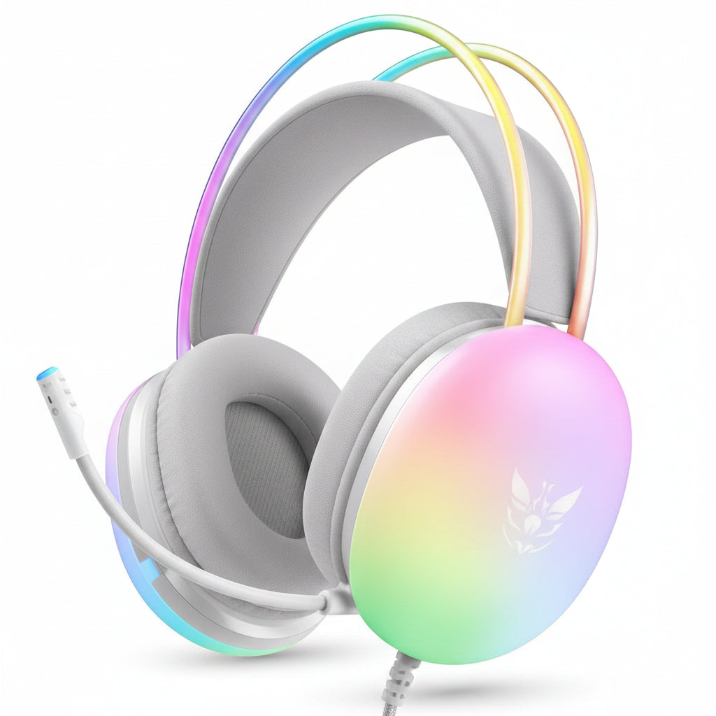 Rainbow Gaming Headphones