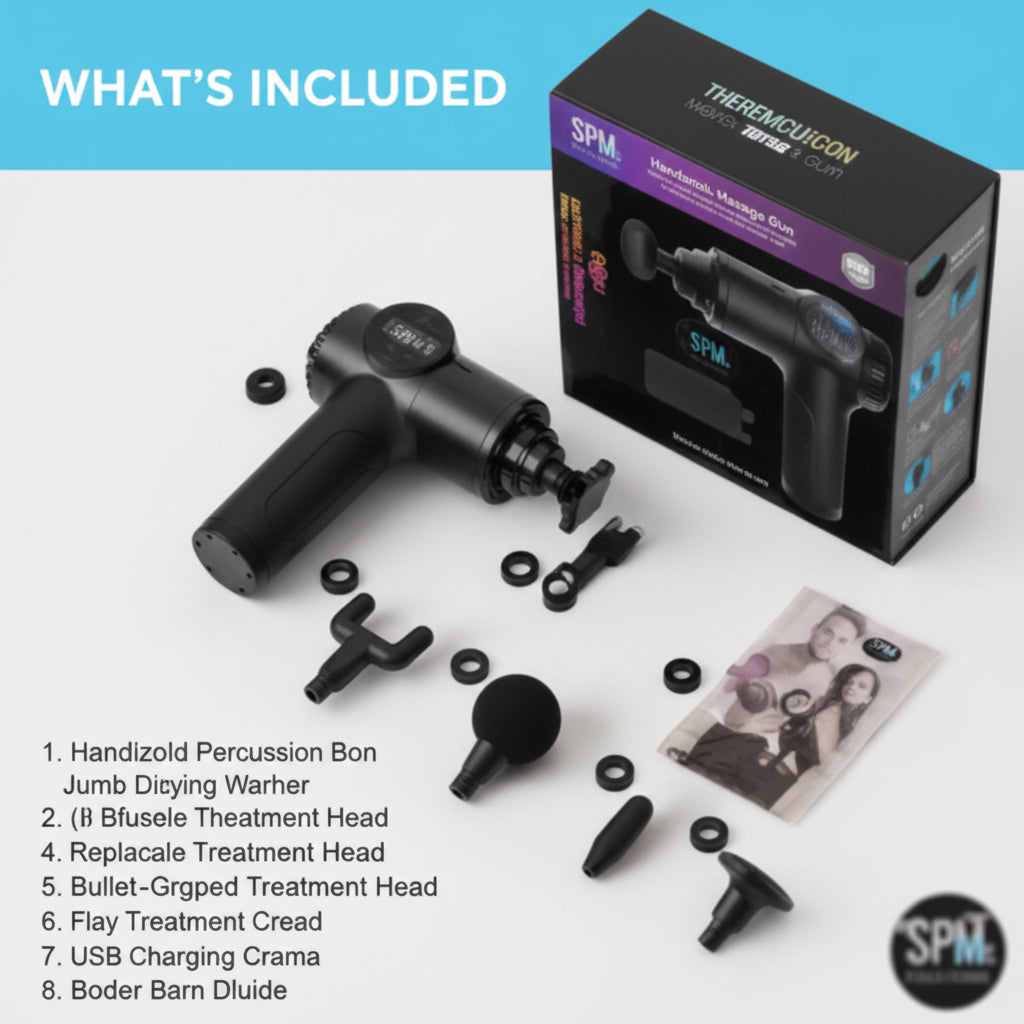 SPA Sciences Recovery SmartGun Pro Massage Gun Ⓢ