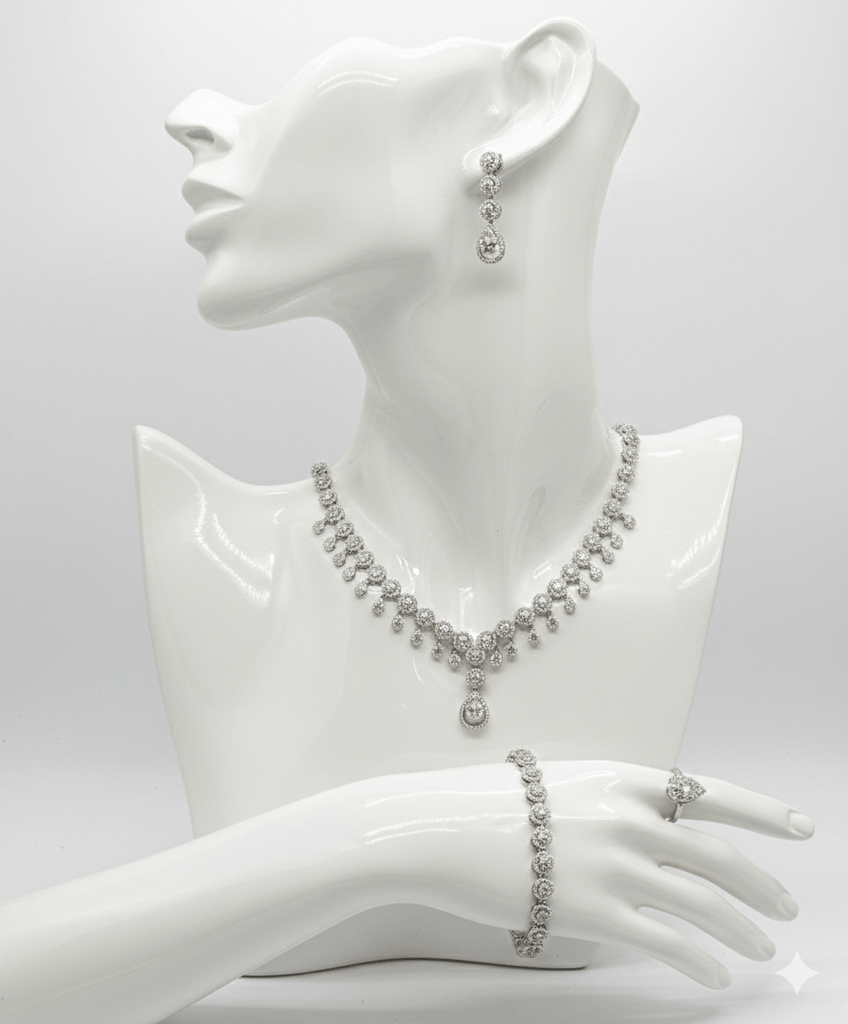 Teardrop Crystal Jewelry