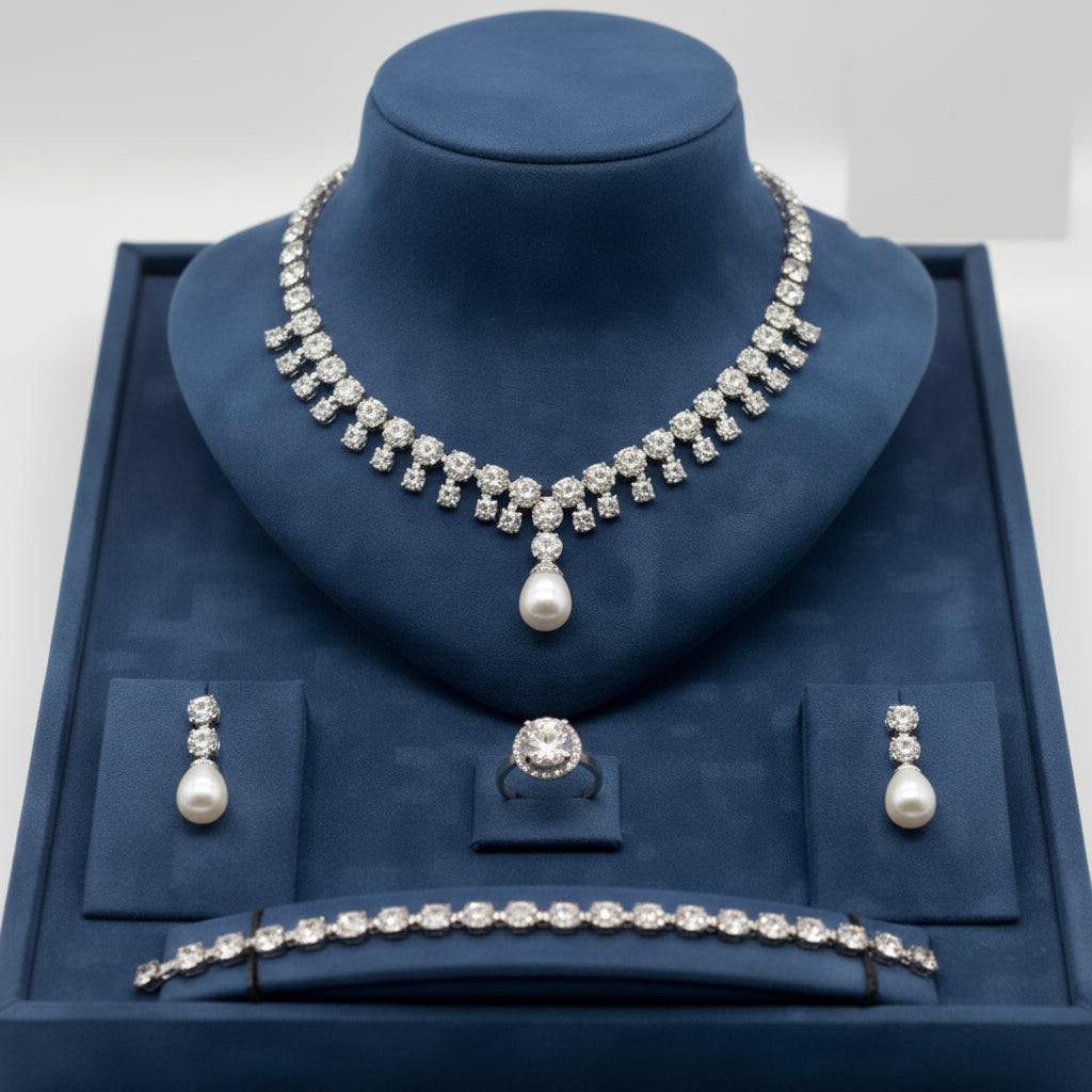 Teardrop Crystal Jewelry