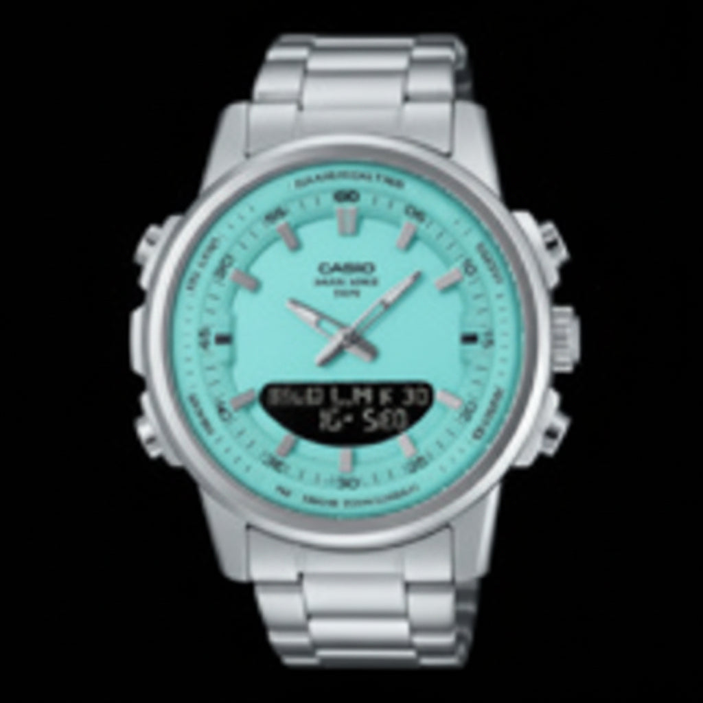 Turquoise Dial Men Watch